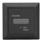 Digital Display Hour Meter High Accuracy Timer 50/60HZ Universal AC 100-240V