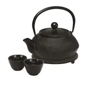 Avanti Hobnail 800ml Teapot and 2 Cups Set
