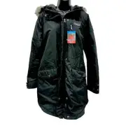NWT Sz M Columbia Women’s Suttle Mtn Omniheat Coat. Black/Removable Fur Hood.