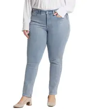 NYDJ Plus Sheri Sparkling Lights Slim Jean