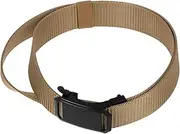 [NULYLU] Men's Breathable Belt Automatic Buckle Adjustable Jeans Belt for Outdoor Sports Camping