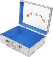 DOITOOL Aluminum Alloy Tool Box Metal Storage Case Briefcases Men Fire Tool Box Portable Workstation Briefcase for Men Aluminum Storage Case