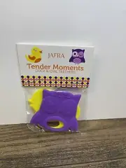 Jafra Baby Teethers Owl & Duck Tender Moments Silicone Biting Toys
