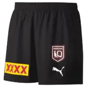 Queensland Maroons QLD Puma SOO Black Training Shorts Sizes S-5XL! T2