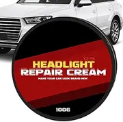 Car Headlight Cleaner - Headlamp Polish Repair Cream - Headlight Restoration Polish Remover Repair Protectant for Car Automotive Oxidation Trunk Use