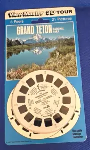 SEALED Grand Teton National Park view-master Set of 3 Reels Pack #5048