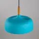 18PARK-木棧道吊燈-13色 [雅藍,32cm]-含燈泡組合(5W*1) (10折)