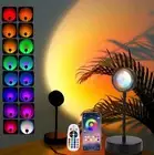 Sunset Lamp Projector Led Lights for Bedroom Night Light RGB Lights