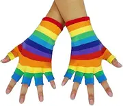 [Bienvenu] Unisex Stretchy Fingerless Hand Warmer Skeleton Gloves