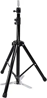 Adjustable Hairdressing Training Mannequin Manikin Head Tripod Stand Manikin Wig Doll Holder, Sturdy and