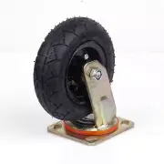 6 Inch Swivel Castor Caster Wheel Pneumatic Tyres Wheels Trolley Cart Tyre