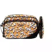 Ted Baker London Leopard Puffer Belt Bag Camera Phone Case Pouch Crossbody Niqia