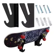 Skateboard Wall Mount Skateboard Hangers for Wall Skateboard Rack