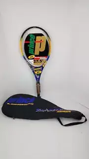 Prince Tennis Racket (TC53D) w/ Cover - 4 1/2 in, Unstrung, Longbody, MP