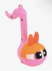 Otamatone Powerpuff Girls Keyring Electronic Portable Music Toy Keychain Gifts