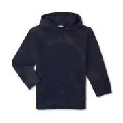 Wonder Nation Boys' Blue Fleece Tie-Dye Pullover Hoodie Sweatshirt