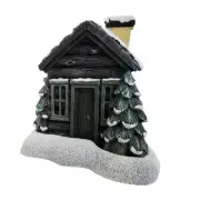 Incense Cone Burner, Christmas Chimney Cottage Incense5912