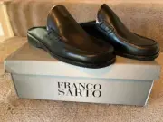 Franco Sarto L-Bola Women's Black Opaco Calf, 7M, New