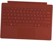 Keyboard Cover for Surface Go and Go 2, Poppy Red