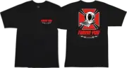 "THANK YOU" JERON WILSON SS S-BLACK T-SHIRT- TONY HAWK SPOOF LIMITED EDITION