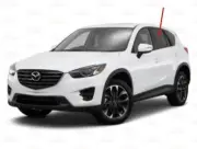 Fits 2013-2016 Mazda CX-5 4Door Driver Left Side Rear Door Window Glass (for: Mazda)