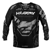 HK Army Paintball ProLine Pro Line Playing Jersey - Smoke Blac/Grey - Large L
