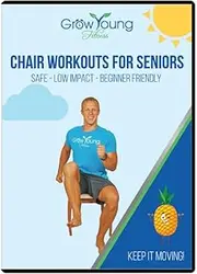 Grow Young Fitness Weight Loss Jump Start Exercises for Seniors - Chair Workouts from Home - Simple Safe Effective Back to Basics Workout DVD for Elderly