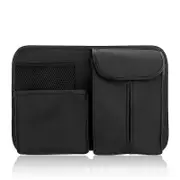 Universal PU Leather Car Seat Back Storage Organizer, Multifunctional Box, Stowage and Tidying Pocket, Travel Accessories