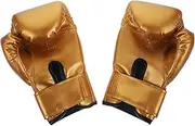 INOOMP 1Pair Boxing Gloves Stylish Pearl Color PU Sparring Mitts for Training Breathable Liner for Karate Kickboxing and Sparring for Boys