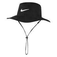 在飛比找Yahoo奇摩購物中心優惠-Nike 漁夫帽 UV Golf 黑 遮陽 抗紫外線 男女款