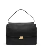 [David Lawrence] Mandy Leather Bag in Black