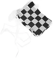 NULYLU Checkered Racing Flag String Banner for Race Car Parties Events and Flags