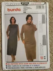 Burda 8746 Women's Plus Size Jumper Sewing Pattern SZ 20-30 New FF