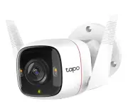 TP-Link Tapo C320WS Outdoor Security Wi-Fi Camera, H.264, 2-Way Audio, Night Vis