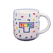 Tetris Mug & Socks Retro Iconic Gaming Kids/Adult Novelty Gift Set One Size
