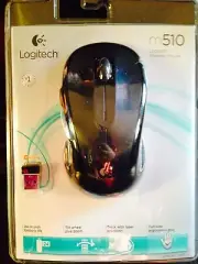 NIB Logitech M510 Wireless Laser Mouse NEW Computer Accessaries