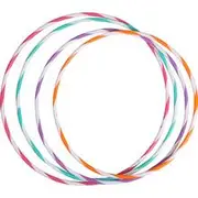Kid Play Solid Tricolor Hula Hoop