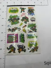 Teenage Mutant Nina Turtles sticker sheet (3)