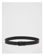[Unison] Bryant Leather Belt in Black