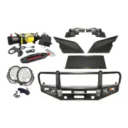 Premium Armor 3 Loop Bullbar Drive Light Winch for Toyota Landcruiser 105 Series