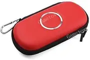 New Protective Case Hard Case Carry Cover Bag Pouch for PSP 1000 PSP 2000 PSP 3000 Console Red.