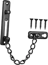 KALLORY Stainless Steel Door Chain Lock Easy Install Security Chain for Interior Doors Stylish Design Enhanced Safety for Suitable for Home Office and Apartments