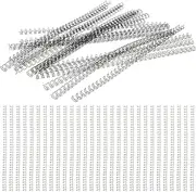 Operitacx 100pcs Spiral Binding Coil Black Binding Spirals Spirals for Binding Wire Spines Combs 34 Hole for A4 Paper Book Album Binding Supplies