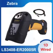 Motorola LS3408ER 1D Long Range Laser Barcode Scanner USB Kit PN:LS3408-ER20005R