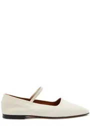 Atp Atelier Petina Mary Jane Leather Flats - White - 40 (IT40/ UK7) 40 (IT40/ UK7)