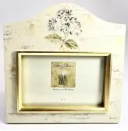 Cheri Blum Floral Wood Picture Frame Beauty in Full Bloom 6” x 4” Hydrangrea NIB