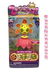 New/Sealed Zoobles Spring to Life Petal Point Collection MARYGOLD #190 Rare!