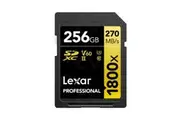 Lexar Professional Gold Series SDXC Memory Card - 256GB UHS-II - V60 - 1800x -