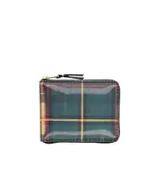 CDG Lenticular holographic wallet One size Blue