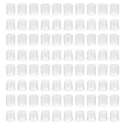 Lamp Pipe Cord Protector, 150 Pcs Washer Liner Bushing for 1/4 IPS Pipe, Clear